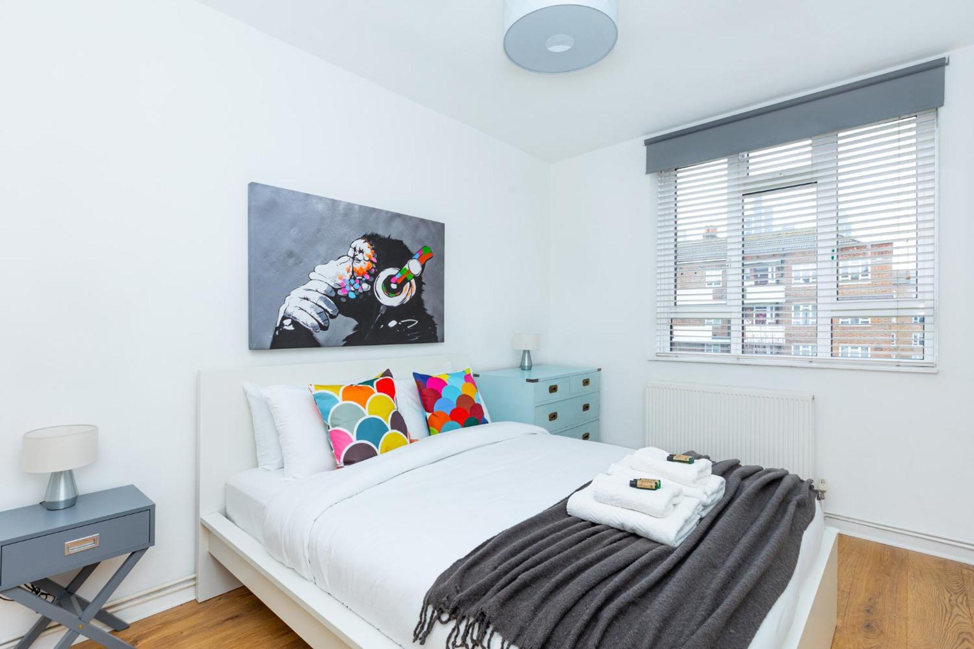 Bright Modern 1 Bedroom Flat, 5 Min To Vauxhall St London Exterior photo