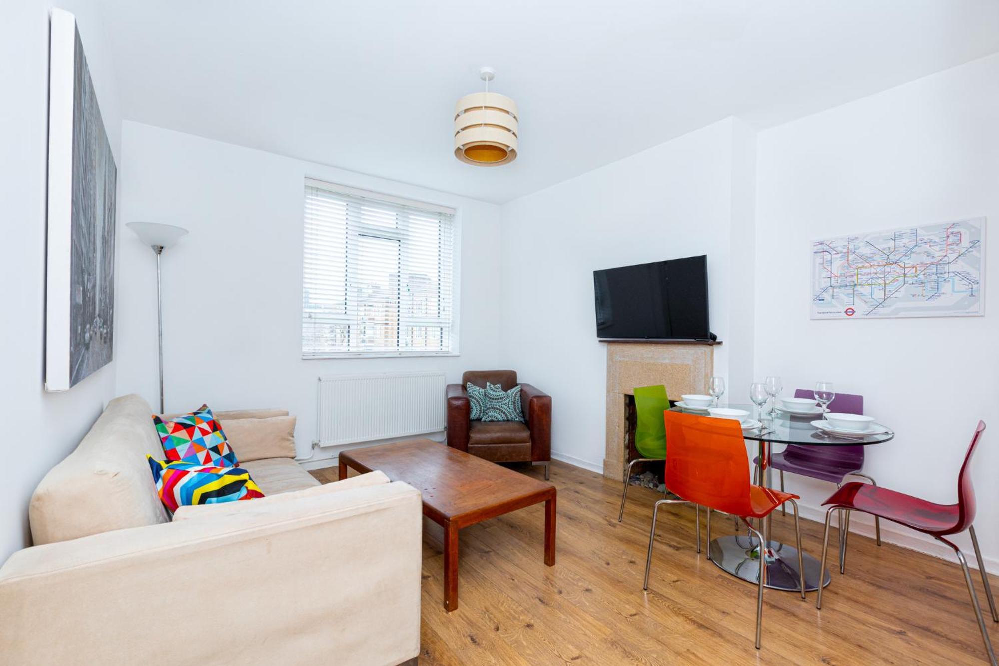 Bright Modern 1 Bedroom Flat, 5 Min To Vauxhall St London Exterior photo
