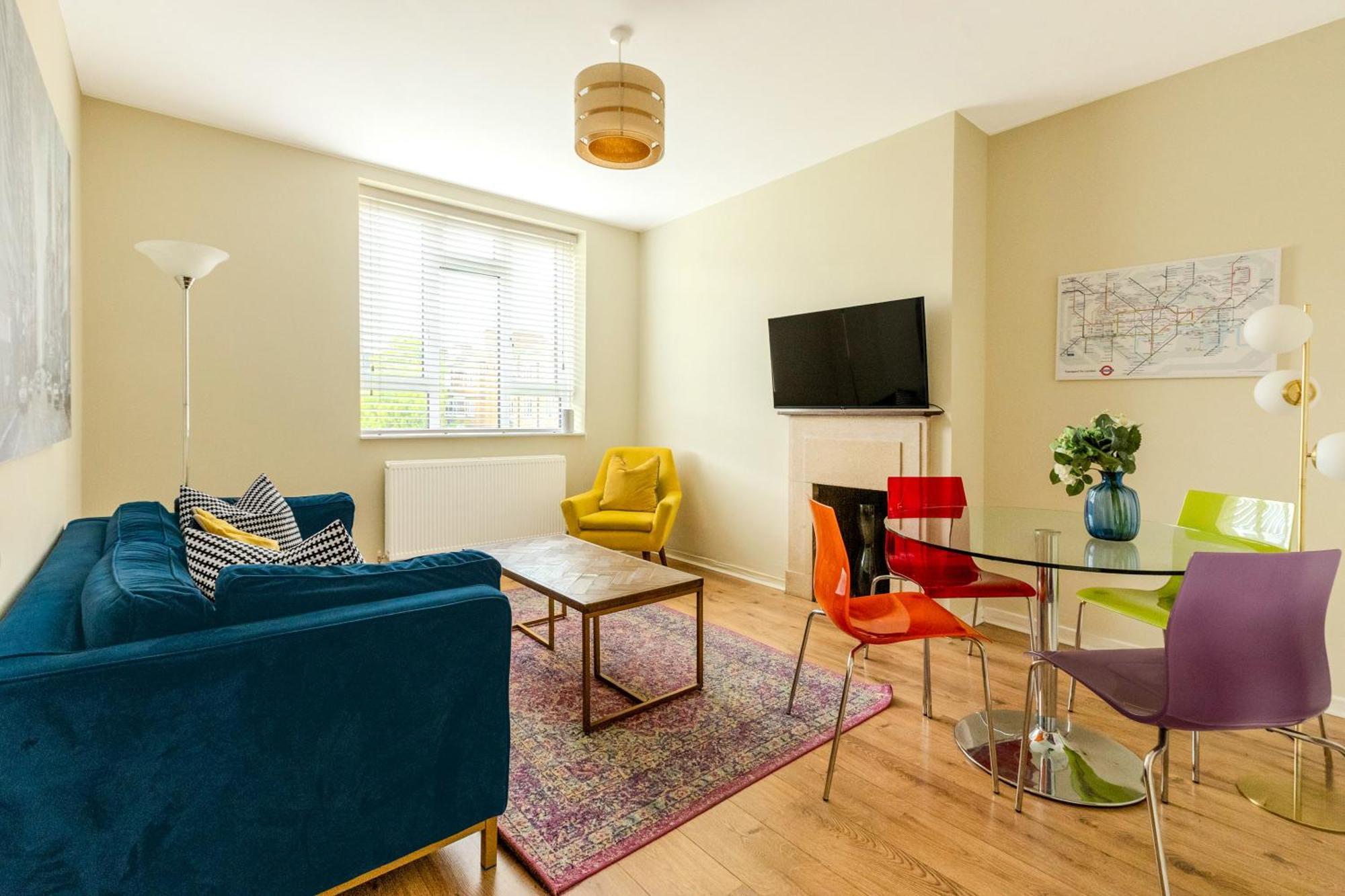 Bright Modern 1 Bedroom Flat, 5 Min To Vauxhall St London Exterior photo