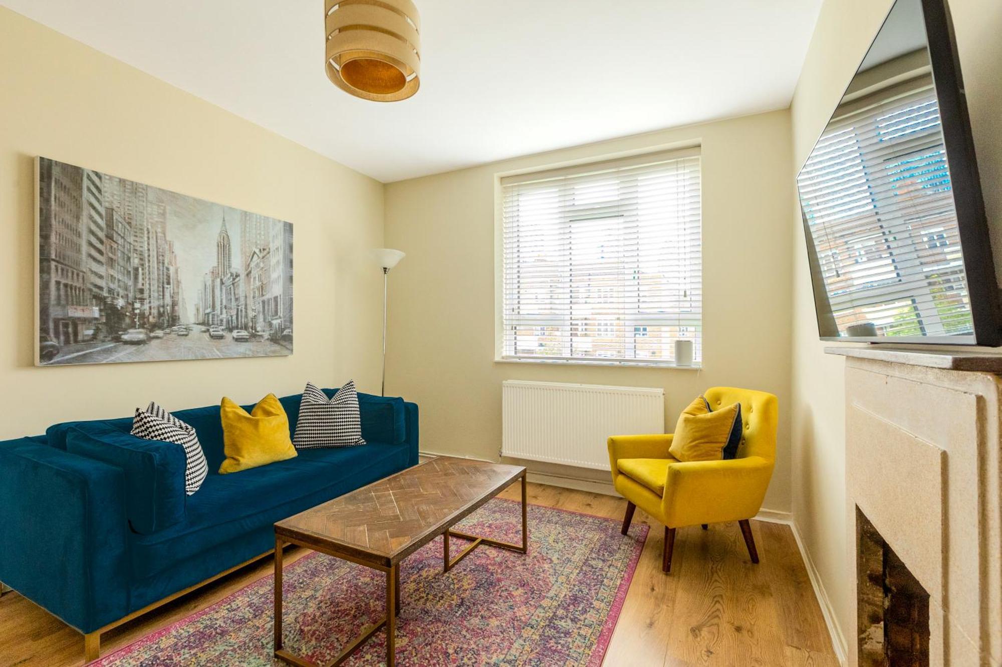 Bright Modern 1 Bedroom Flat, 5 Min To Vauxhall St London Exterior photo